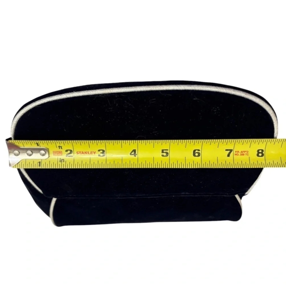 Dior Cannage blue velvet Parfums cosmetic bag - Picture 3 of 6